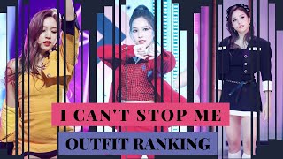 TWICE MINA I Can't Stop Me Outfit Ranking