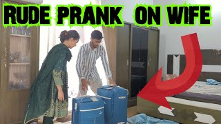 Being Rude to my wife Prank 🤬she crying 😭#ahsankhaniworld #video #prank
