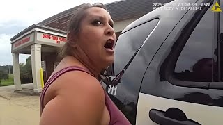 Entitled Karen PUNCHED Officer and got TAZED 6 TIMES