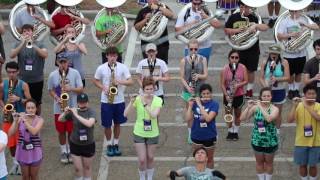 Music Warm Ups and Parade Sequence