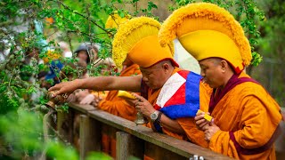 Tibetan Buddhist Monks Visit OES