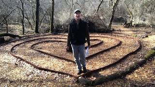 A Guided meditation at the Heart Labyrinth