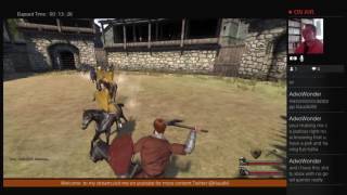 Klaudkil plays: Mount & Blade: Warband PS4 - The CITY is Mine!!!!!!