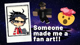 Someone made a fan art for me!