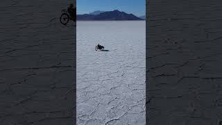 Riding The Great Salt Lake on a recumbent trike #recumbent #tricycle #recumbenttrike #adventure
