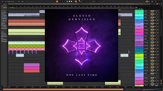 Alesso & DubVision - One Last Time Project (Ableton 11 Full Remake) + ALS