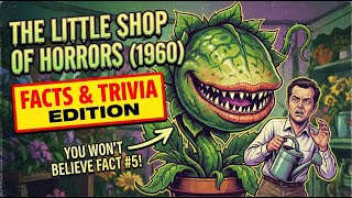 The Little Shop of Horrors (1960) Jack Nicholson, 4K, Historical facts throughout the movie.