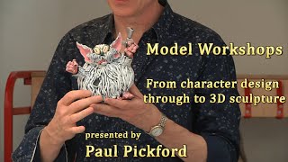 Paul Pickford's model-making presentation to Salford Art Club, 24-May-25