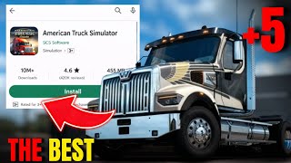 Top 5 best AMERICAN truck Simulator For Android and IOS IN 2026✅✅ #2026