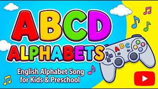 ABCD Alphabets Song 👾 Monster ABC Song for Kids | Learn English Alphabets