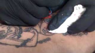 TATTOO ON MY LEG