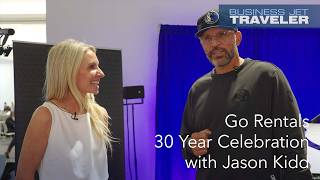 Go Rentals and NBA Star Jason Kidd Brings Moment of Pure Joy to NBAA-BACE – BJT