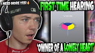 HIP HOP FAN'S FIRST TIME HEARING 'Yes - Owner Of A Lonely Heart' | GENUINE REACTION