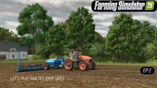 (Planting Season) Time to plant some wheat and spay fields! FS25 EP:2