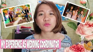My Experience As Wedding Coordinator 💒🎉📝📲