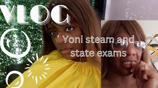 vlog/ going to get a vagisteam and take state exam to be a licensed P & C Agent