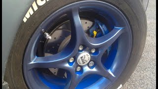 DIY Painting Wheels Budget Style 🛠️ (ENG)