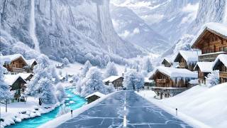 ❄️ Winter Wonderland Drive in 4K – Pure Alpine Magic in Airolo, Switzerland 🚗🤍