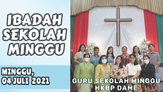Ibadah Sekolah Minggu 4 Juli 2021