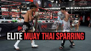 Elite Level Muay Thai Sparring with ONE Champiobship fighters.
