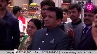 Manisha & Aakash | Devsena Couple Entry | Hotel Sahara Star | Sanjay Events