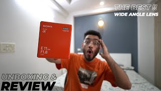 Sony 11mm F1.8 on A6400: The Ultimate Wide-Angle Magic! || Unboxing & Review (For all  APS-C)