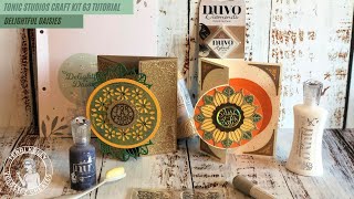 Tonic Craft Kit 63 Delightful Daisies Card Creator Unboxing and Tutorial with Terri