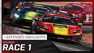 Extended Highlights | Race 1 | Valencia 2025 | GT World Challenge Europe powered by AWS