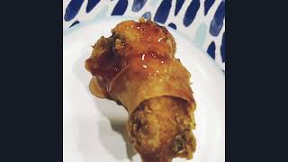Cooking #with Coco Episode: #WonTon #Wrapped #Wings. #food #shorts #foodie #youtubeshorts #viral