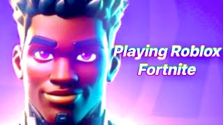 Roblox in Fortnite before gta 6 💀🙏