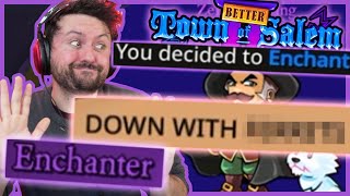 Enchanting a Player in the Most Disrespectful Way | Town of Salem 2 BetterTOS2 Mod w/ Friends