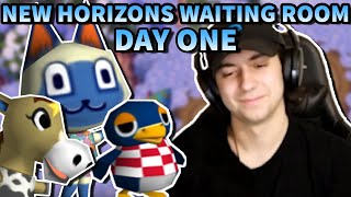 New Horizons Waiting Room: Day One