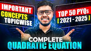 One Shot of Quadratic Equation for JEE Main and Advanced 2026