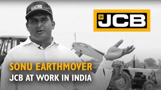 JCB at work for Sonu Earthmover - India
