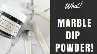 52 Weeks of Beauty - 2017 Week 5 - HOW TO: Marbling with Dip Powder