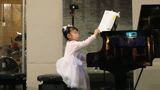 Piano Performance by Valerie - Mulberry Bush and Jingle Bells