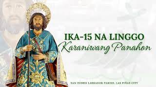 Holy Mass - 15th Sunday in Ordinary Time (Taglish)