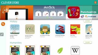 Whats on the clevertouch 1