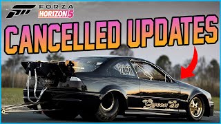 The 5 Cancelled Updates You Never Knew About! *Forza Horizon 5*