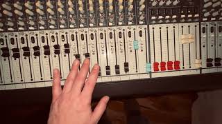 Pushing Faders, summing mixer test (Allen & Heath GL2400)