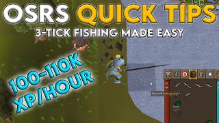 3-Tick Fishing Made Easy - OSRS Quick Tips in 3 Minutes or Less