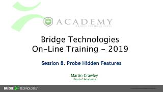 Bridgetech's Online Training Course. Session 8: Probe Hidden Features