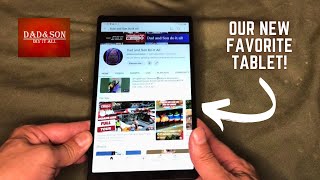 SUPER AFFORDABLE AND FUN TABLET!  GREAT FOR FAMILIES!  Samsung a7 Lite Unboxing and Setup
