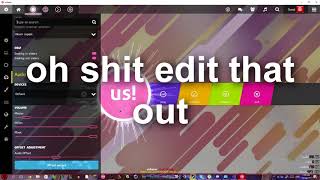 for some odd reason I rebranded "osu!" into "us!"