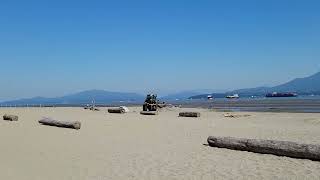Front Loader at Jericho Beach, Vancouver