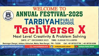TechVerse X - 2025-26 || Annual Festival || Tarbiyah Public School
