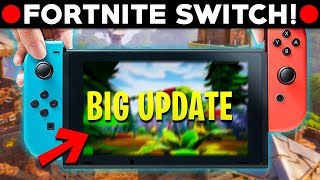 FORTNITE SWITCH "BIG UPDATE" - No Stats 😡 - (Fortnite Nintendo Switch Livestream)
