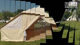 2019 new style canvas tent with two doors