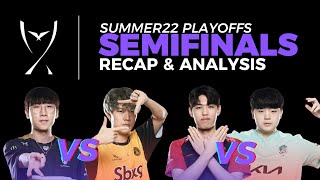 LCK 2022 Summer Split Playoff Semi-Finals Analysis -- SuperKmanrocks
