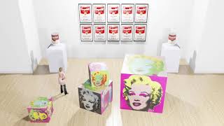 Andy Warhol interview  [ TURN YOUR IDEA INTO A DIGITAL ART ]